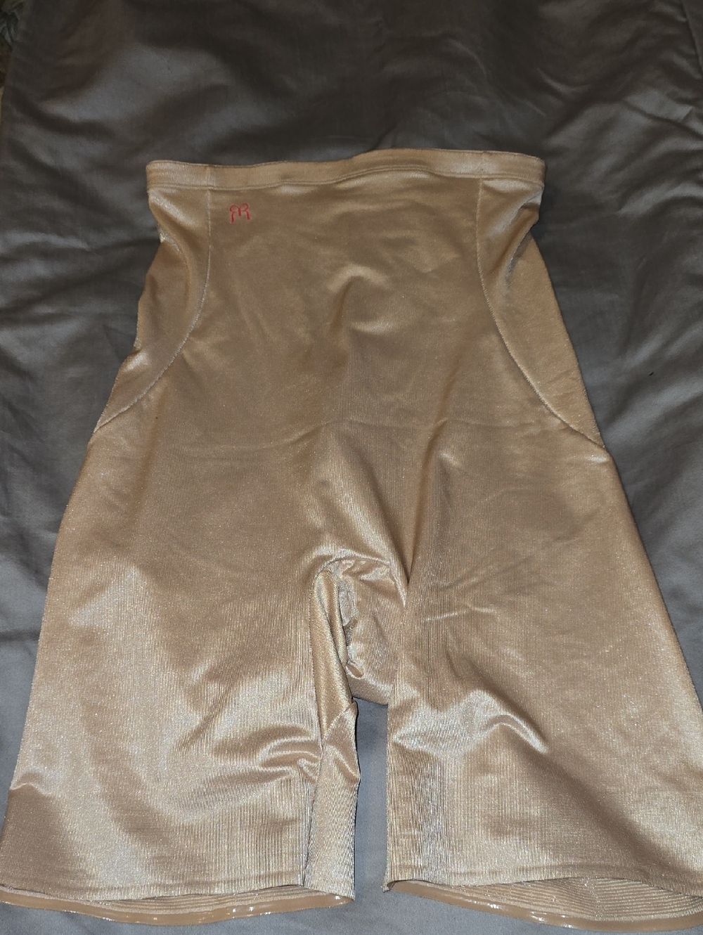 NWOT Ruby Ribbon‎ High-Waist Thigh & Tummy Slimmer Shorts in Nude